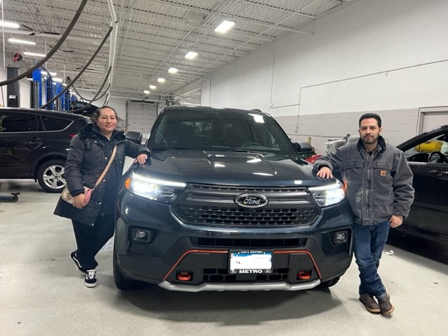  Thank you to Uriel Calderon for your business and welcome to the Metro Ford Family! 