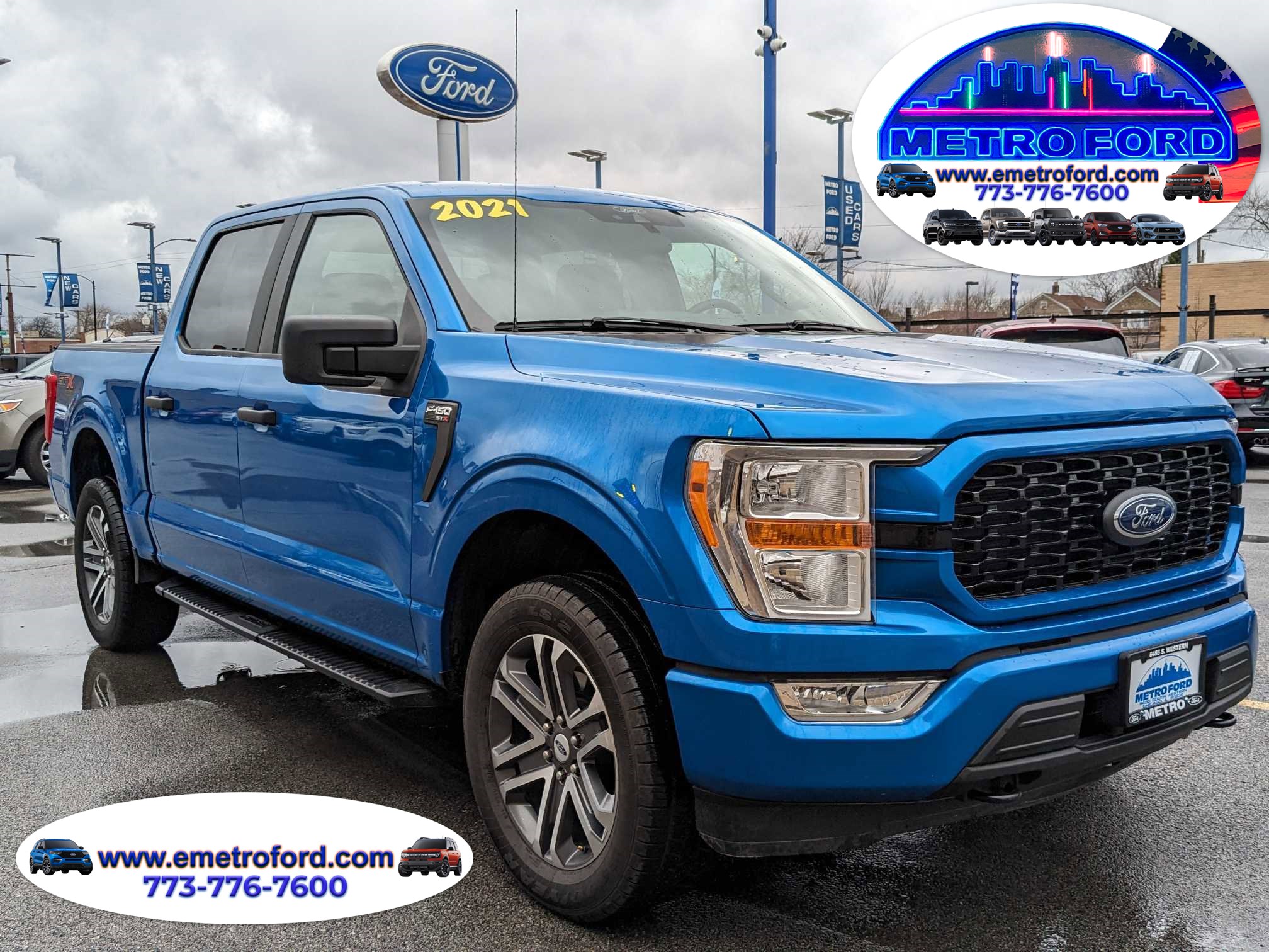 2021 Ford F-150 XL for Sale in Chicago 60636 | Metro Ford Chicago's Premier Pickup Truck