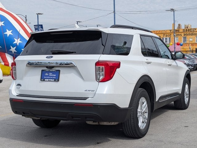 2022 Ford Explorer — interior view